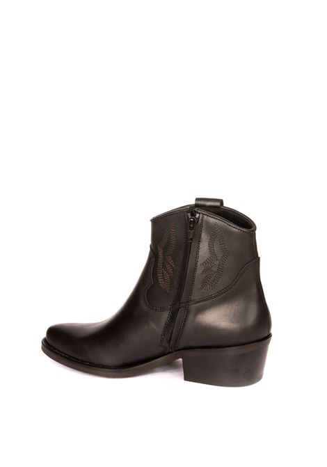 Tronchetto dkt68 oil nero DAKOTA BOOTS | DKT68ENGRASADA-NEGRO